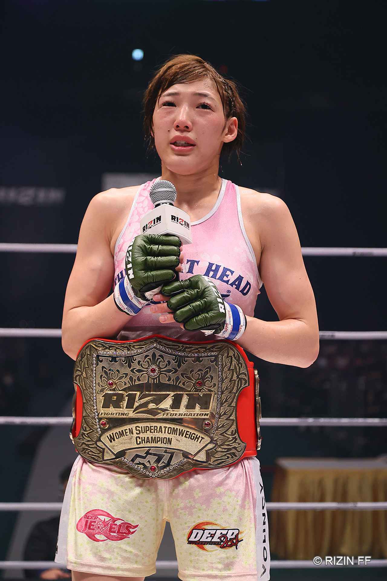 試合結果】湘南美容クリニック presents RIZIN.35 第8試合／浜崎朱加