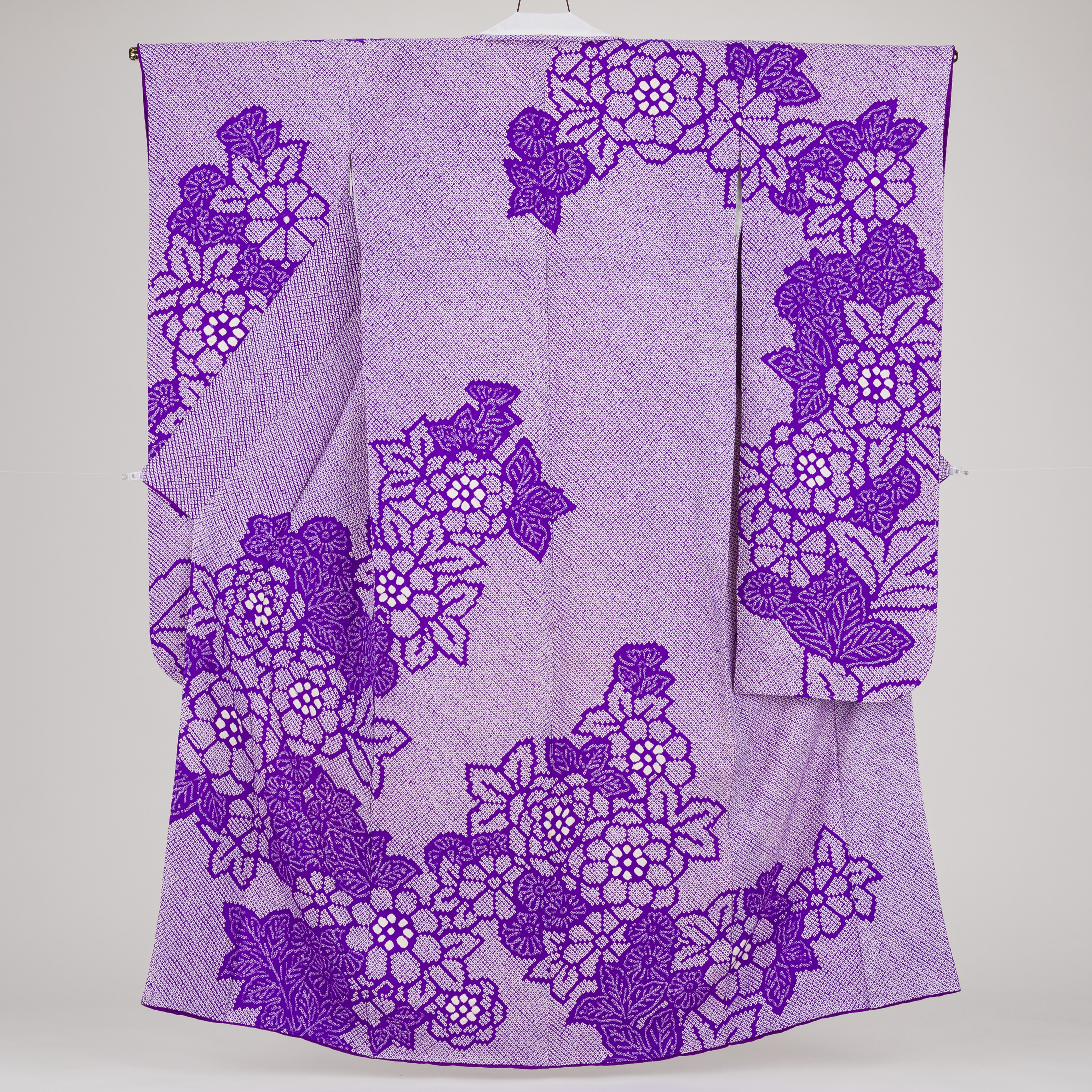 振袖 総絞り 菊花 - からん::アンティーク着物・リサイクル着物の通販