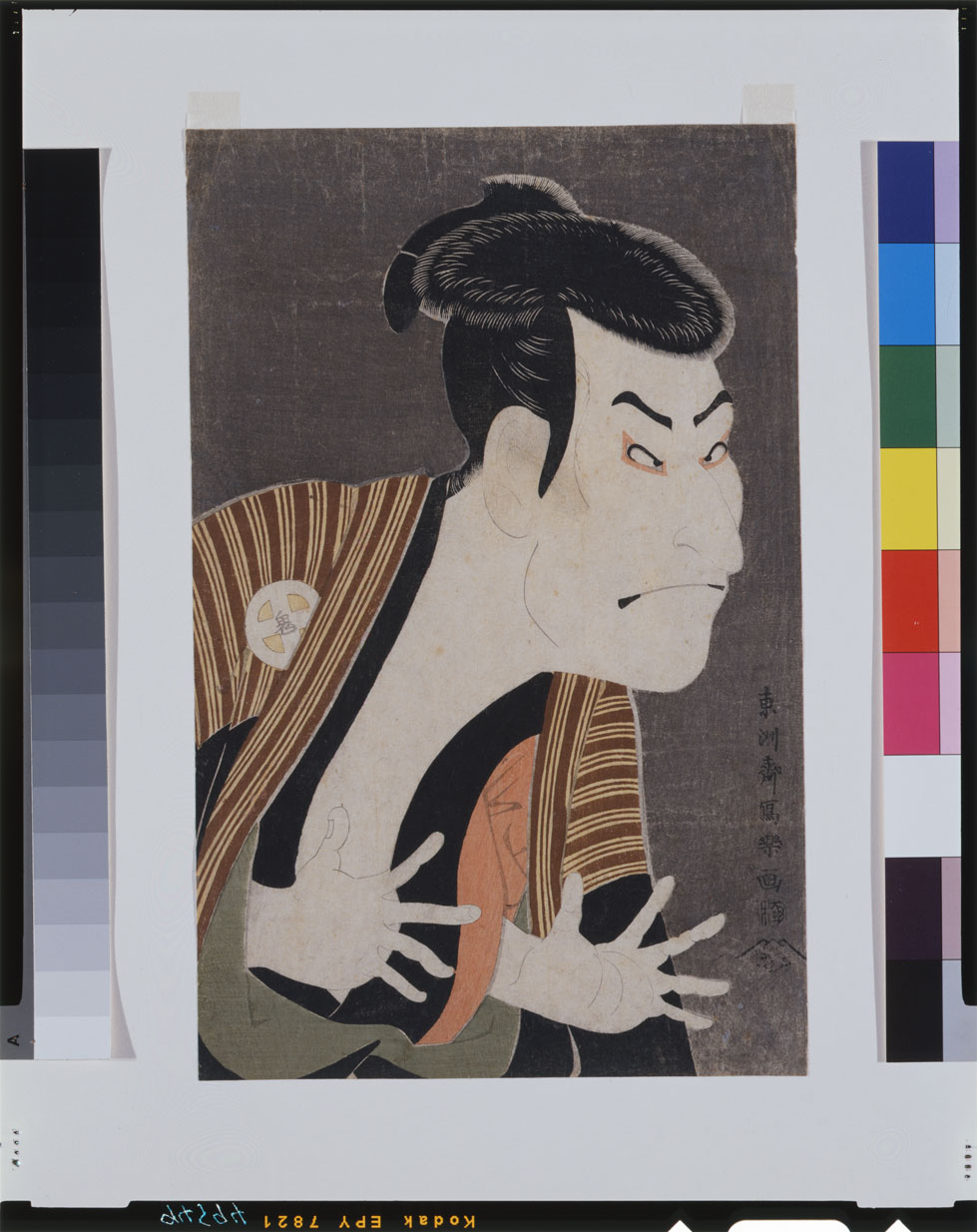 東洲斎写楽による浮世絵