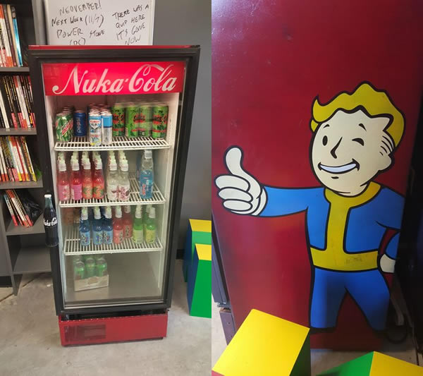 ヌカコーラ冷蔵庫や“Half-Life 2”を利用したパロディを含む「Fallout 4