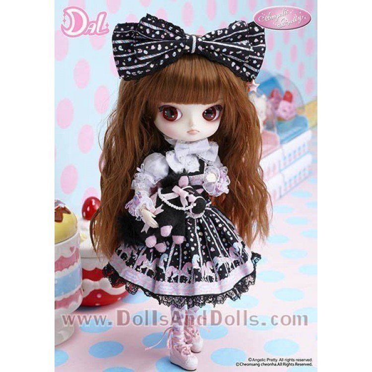 Angelic Pretty Sugary Carnival Black set for Pullip or Dal O-801