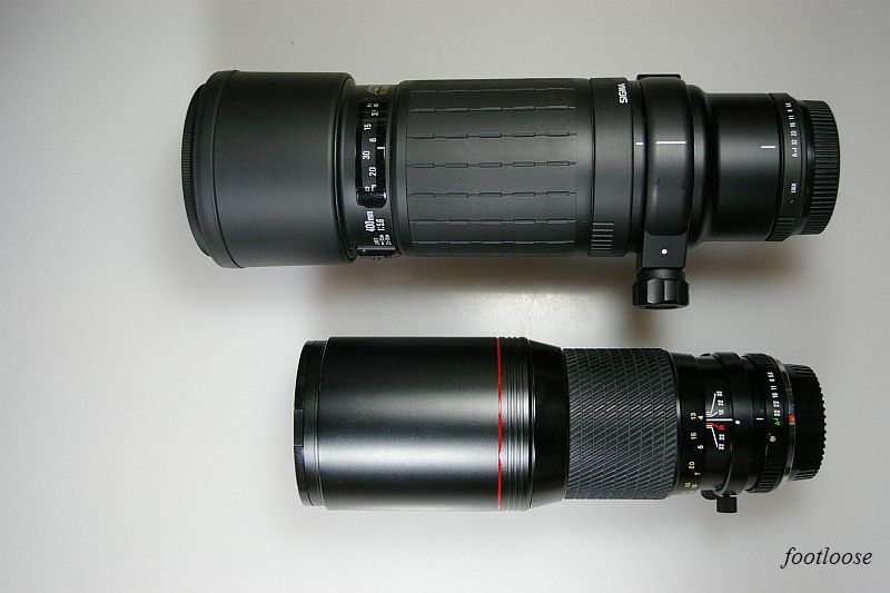 レンズ購入 Tokina 400mm F5.6 SD/MF: footloose