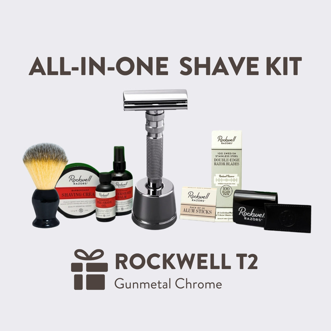 Rockwell T2 Adjustable Safety Razor | Rockwell Razors