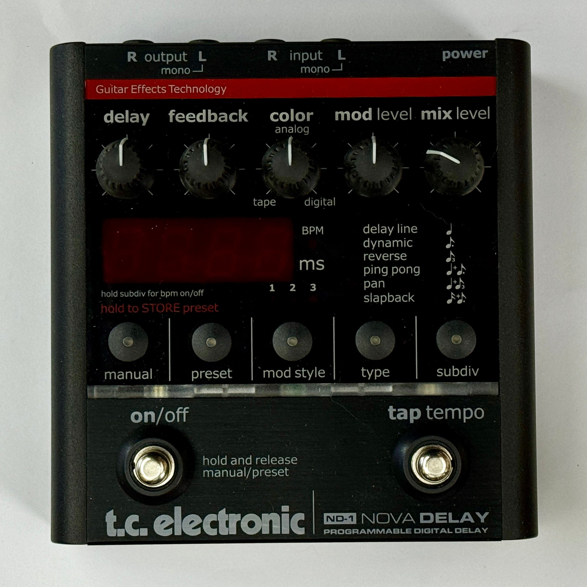 Nova Delay ND-1 (B-STOCK) – Godlyke Distributing, Inc.