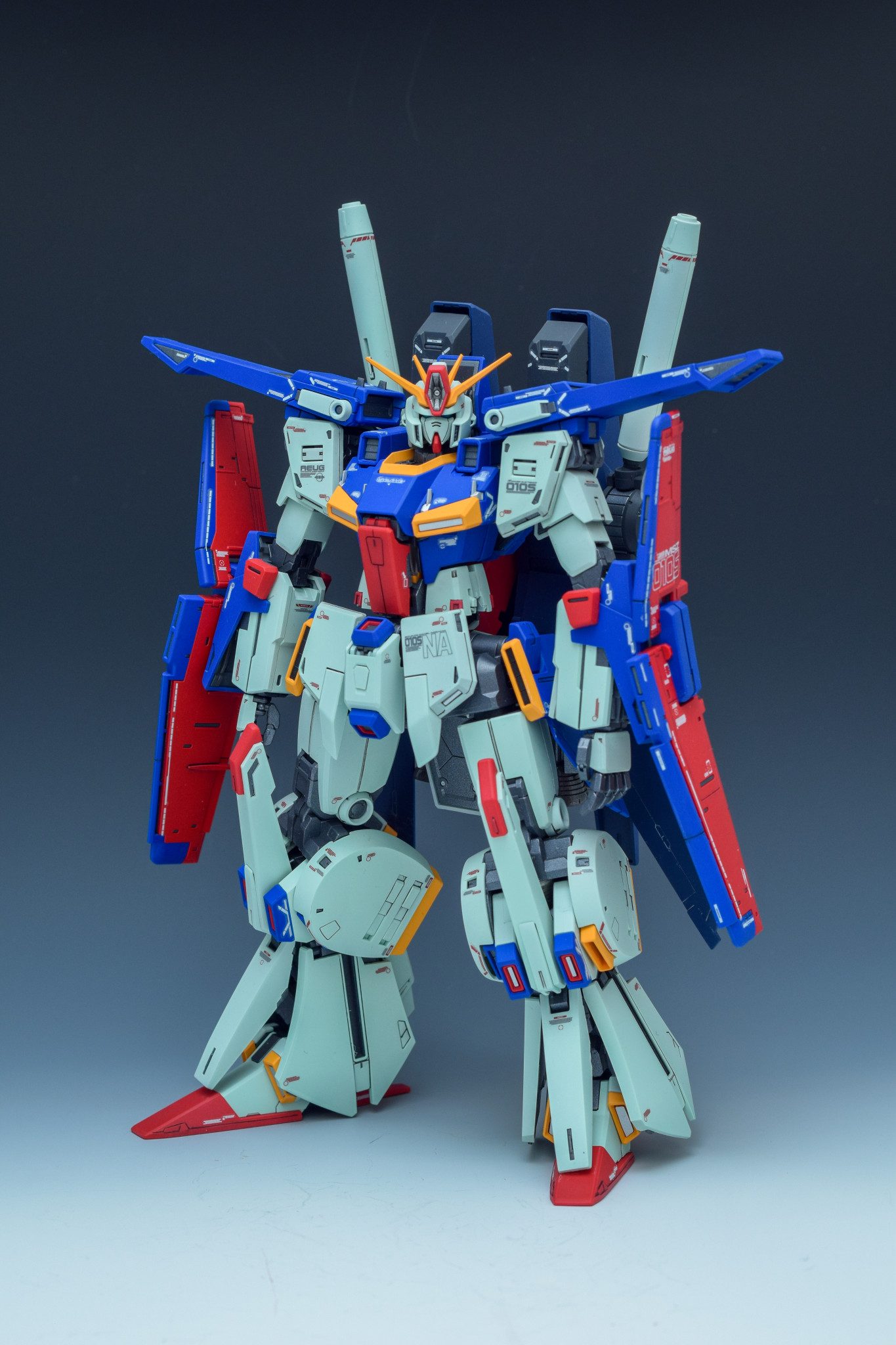 MG 強化型 ZZガンダム Ver.ka｜@THiro89127521さんのガンプラ作品