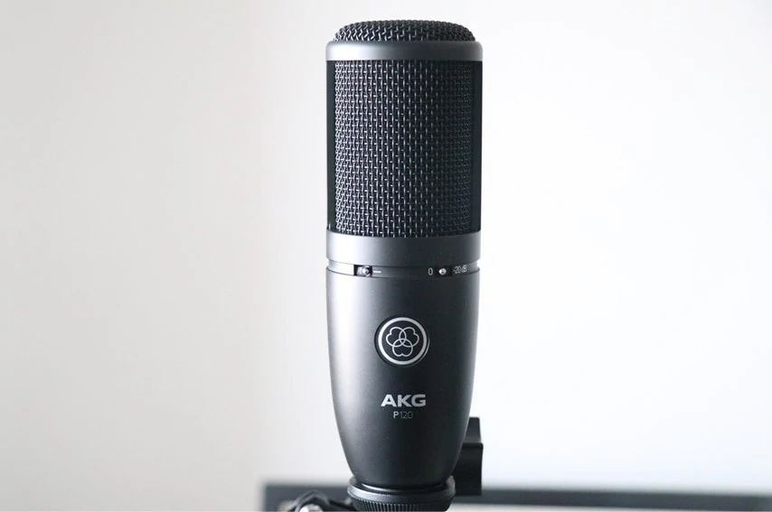 AKG P120をレビュー。1万円未満で買えるコスパに優れたコンデンサー