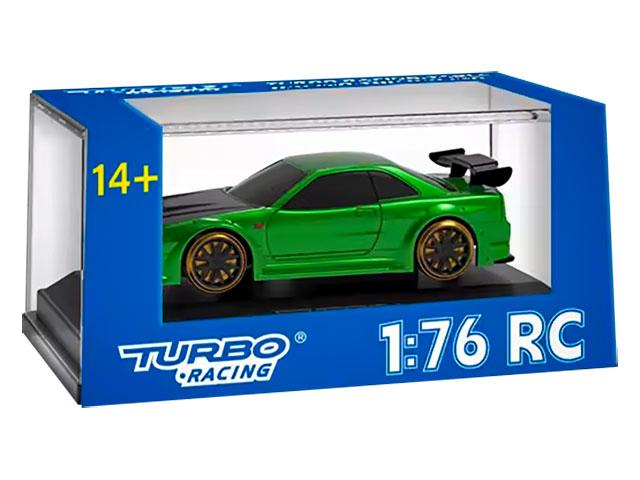 1/76 C64 Green Drift Car［ 1/76スケール C64グリーン ドリフトカー