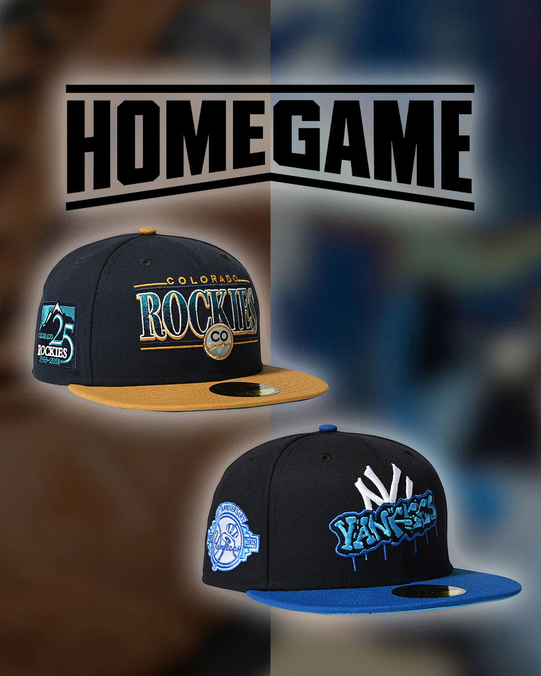 HOMEGAMEでは初となるロゴを採用したカスタムキャップが抽選開始