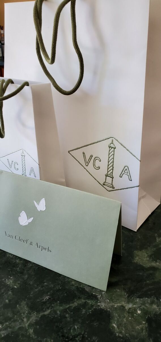 Van Cleef 1 large Gift Bag only | eBay