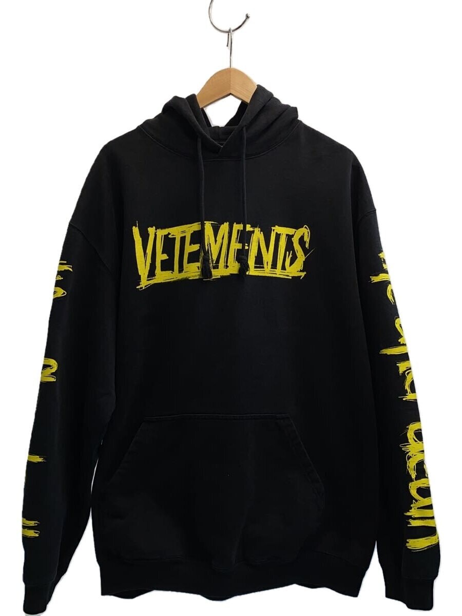 VETEMENTS 20AW World Tour Hoodie Parker SizeS Cotton black | eBay