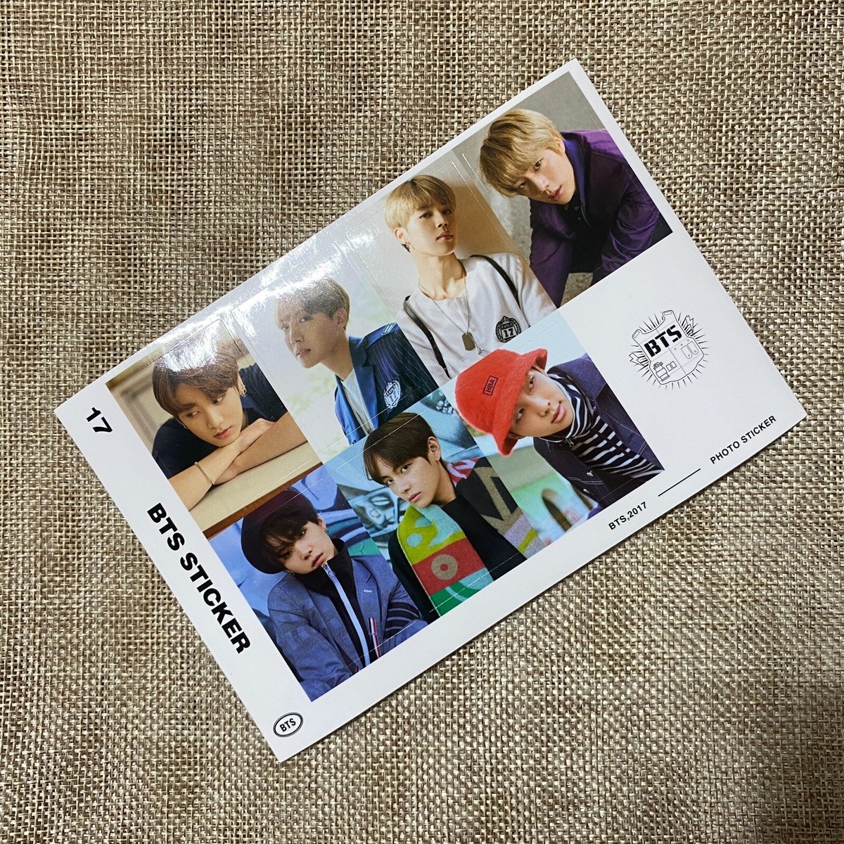 BTS [ 2017 Season's Greetings ] Official Sticker Set / New, Rare