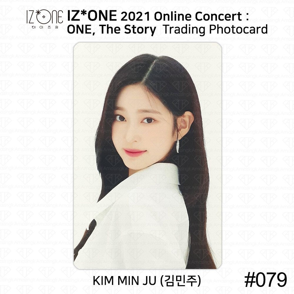 IZ*ONE 2021 One The Story Online Concert Trading card Photocard