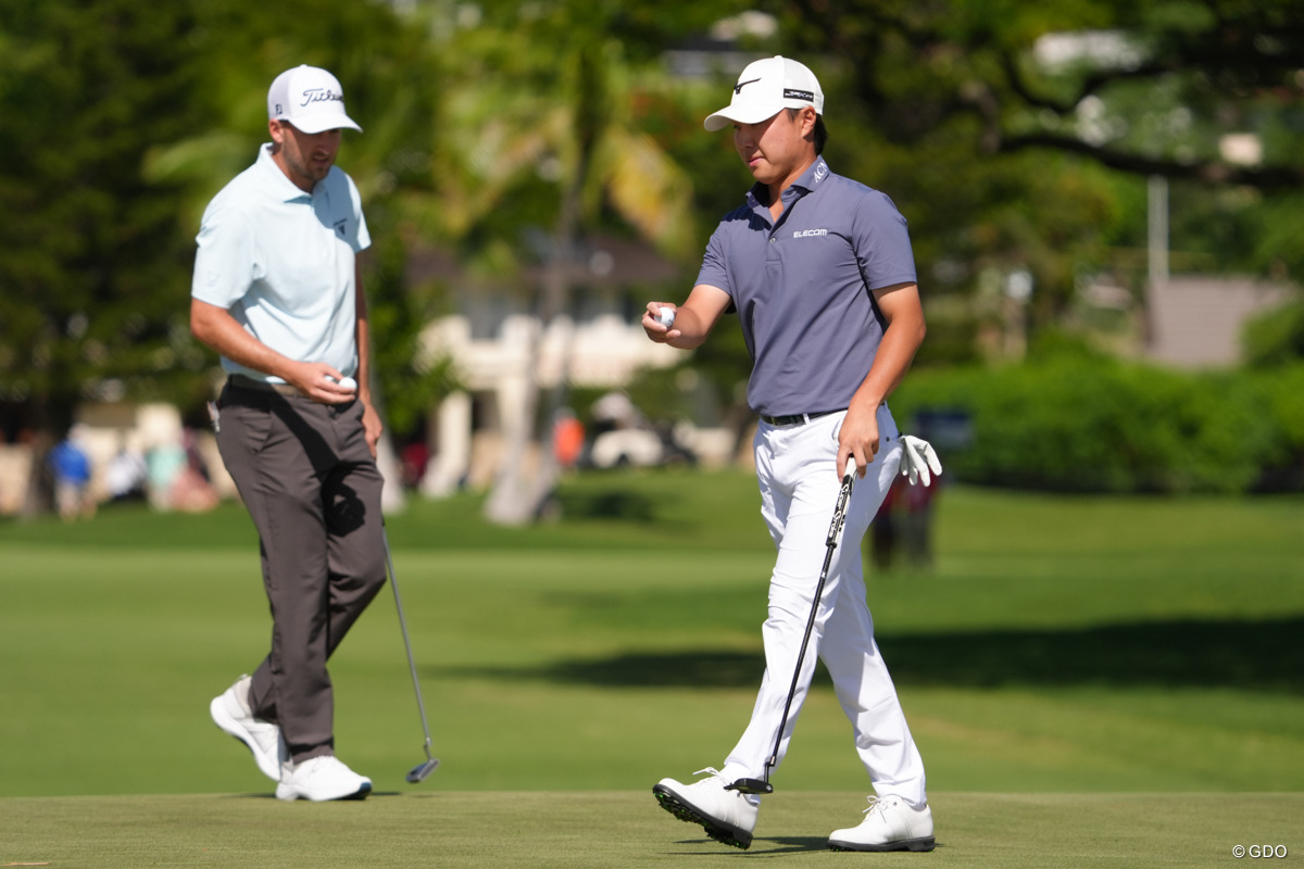 2サムプレーは下部ツアーで慣れた 平田憲聖「どこまで落とすのか