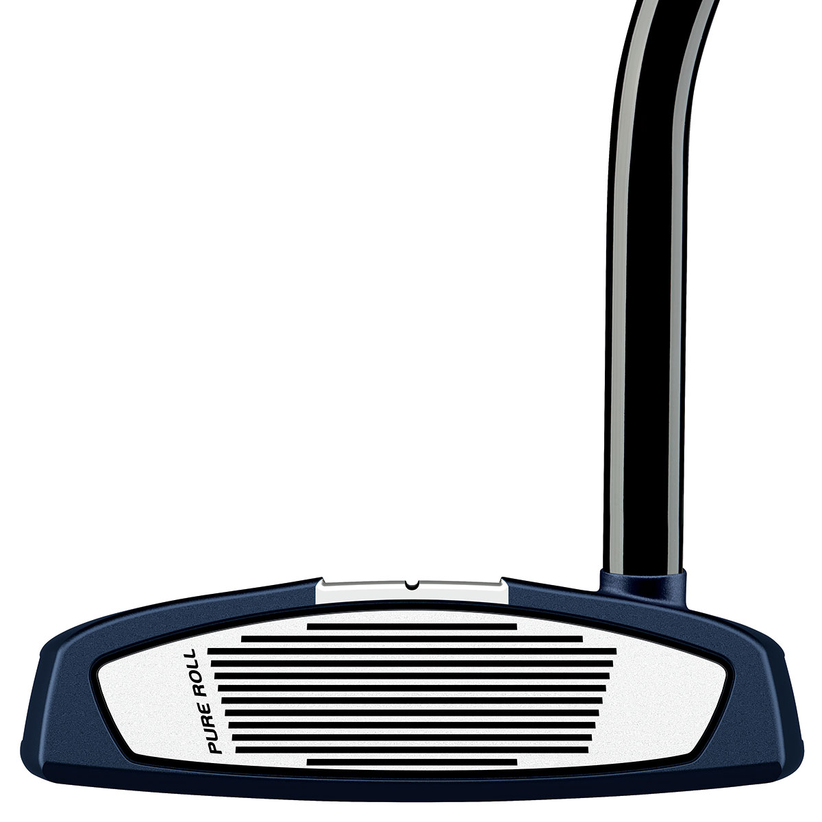 テーラーメイド スパイダー X ブルーホワイト シングルベンド パターの