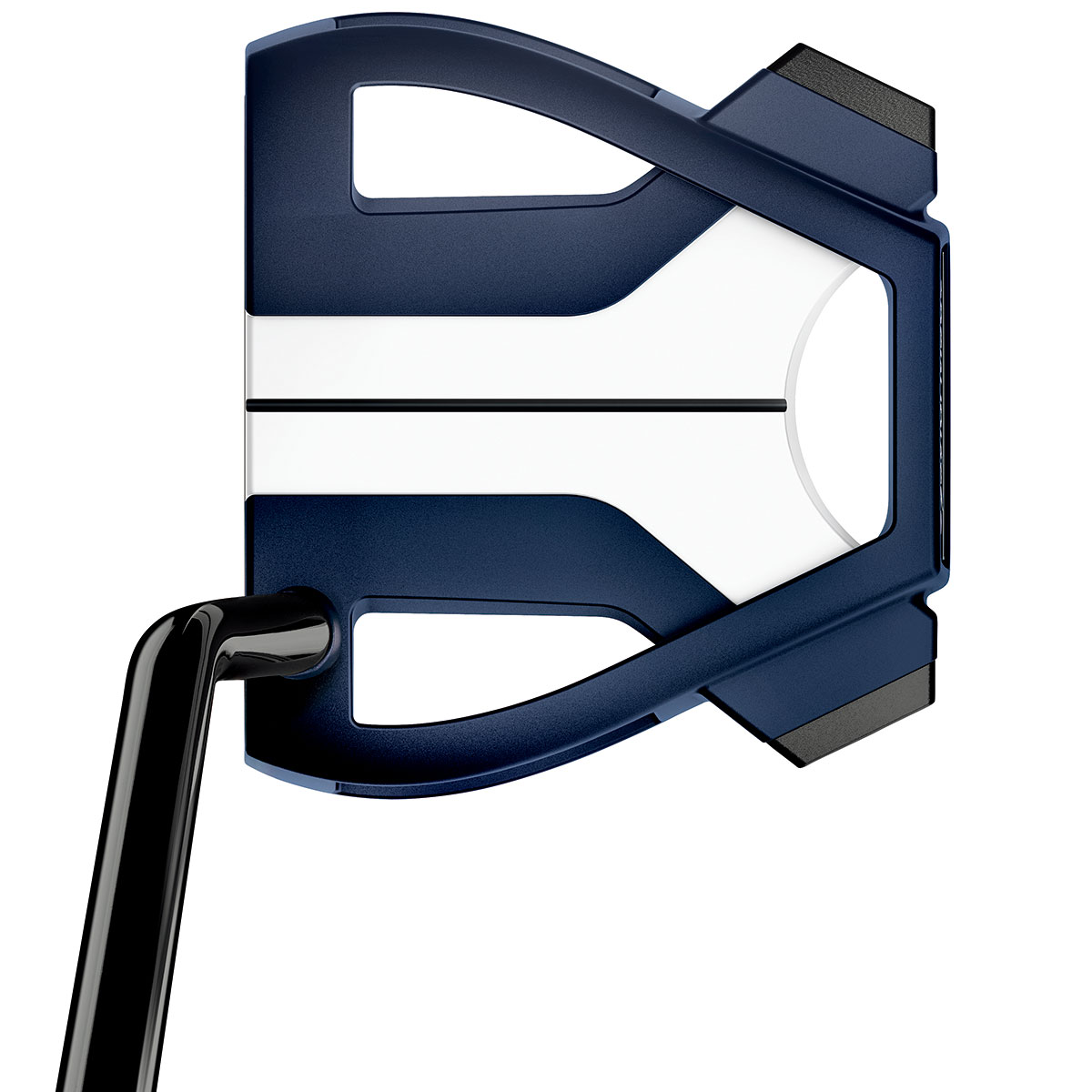 テーラーメイド スパイダー X ブルーホワイト シングルベンド パターの