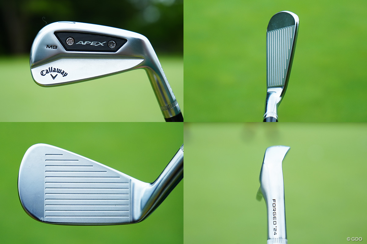 キャロウェイの新アイアン「APEX」がお披露目 MBはやさしさ復活