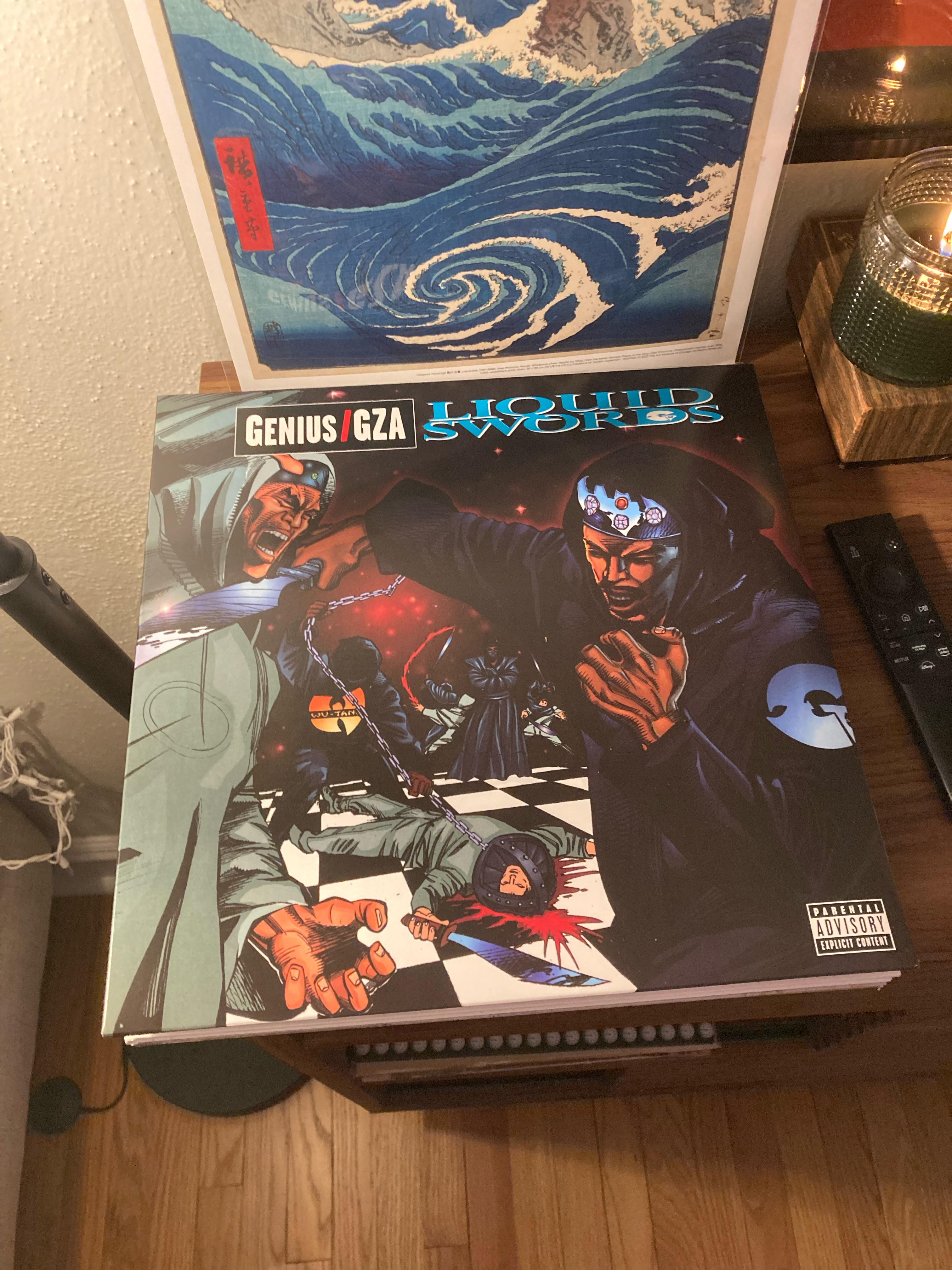 Gza Liquid Swords 4 sided LP : r/vinyl