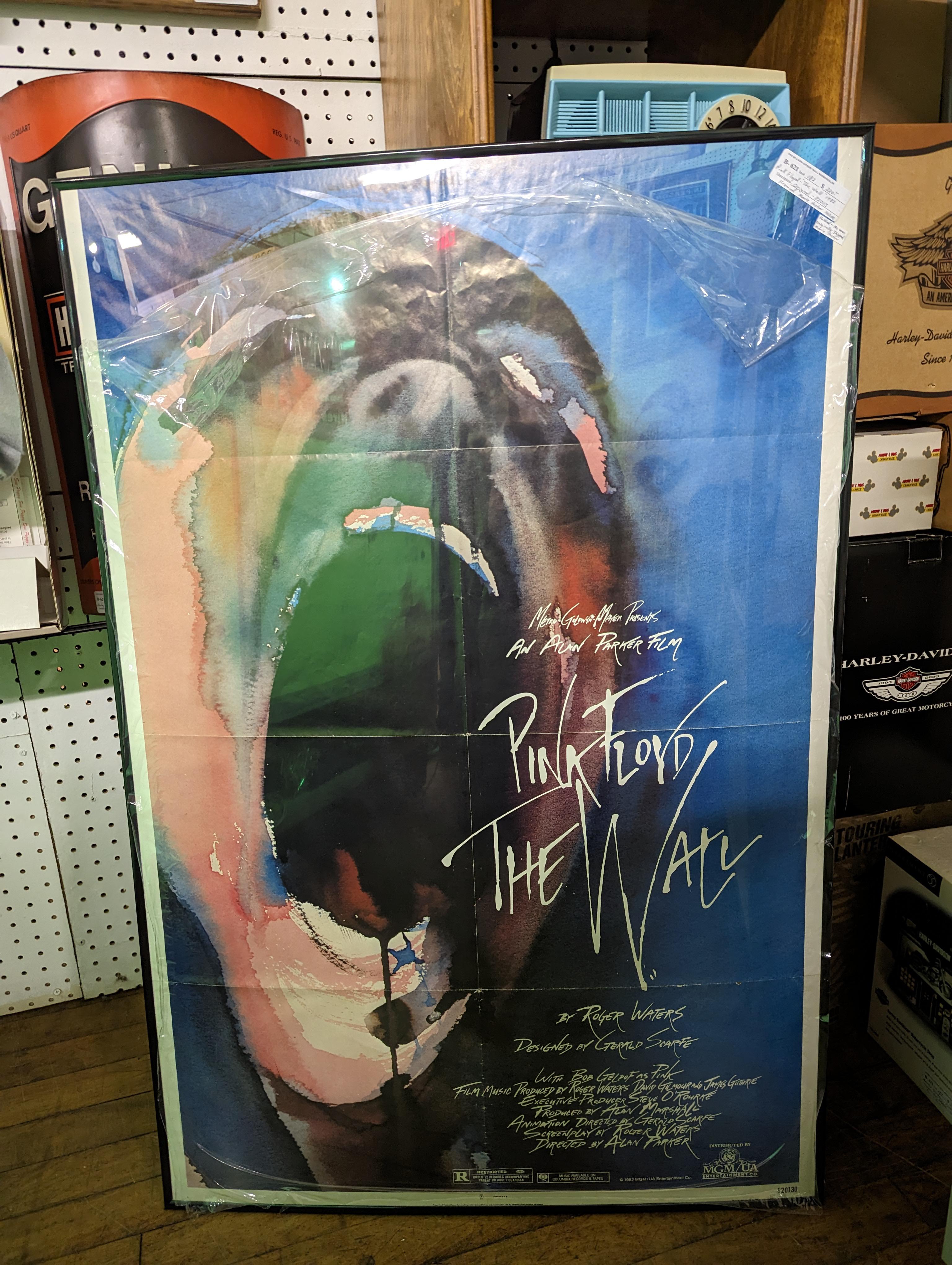Original Poster from The Wall, Found at My Local Antique Store : r