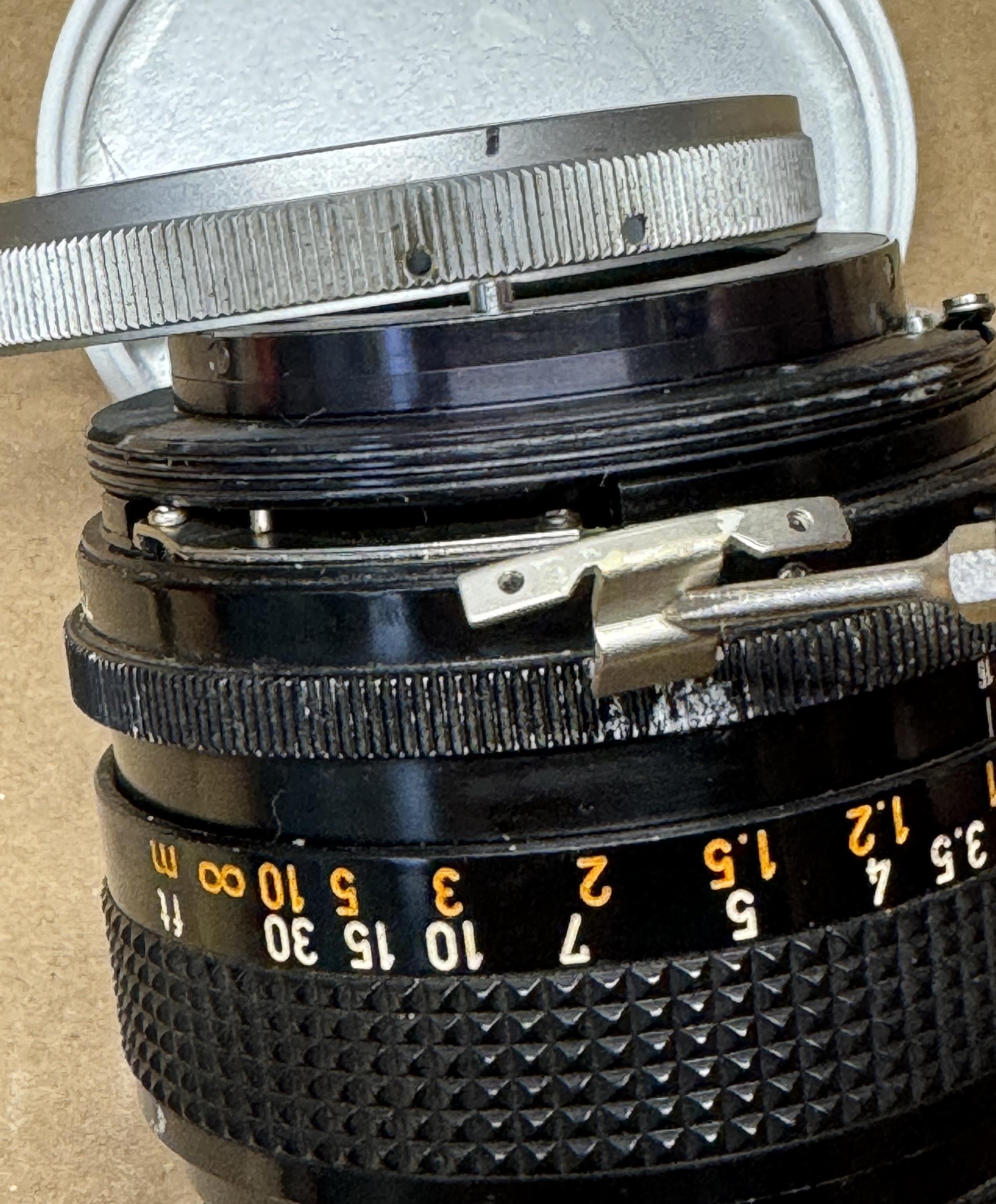 Canon FD 50mm 1.4 SSC mount ring : r/AnalogRepair