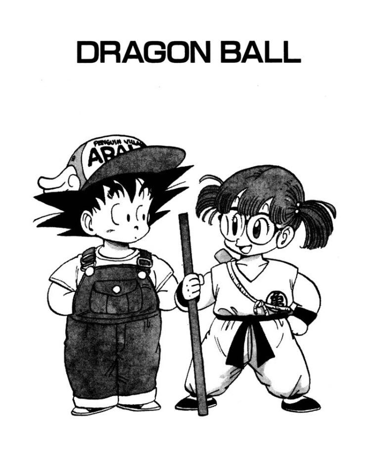 悟空 x アラレちゃん (鳥山明アート) : r/dbz