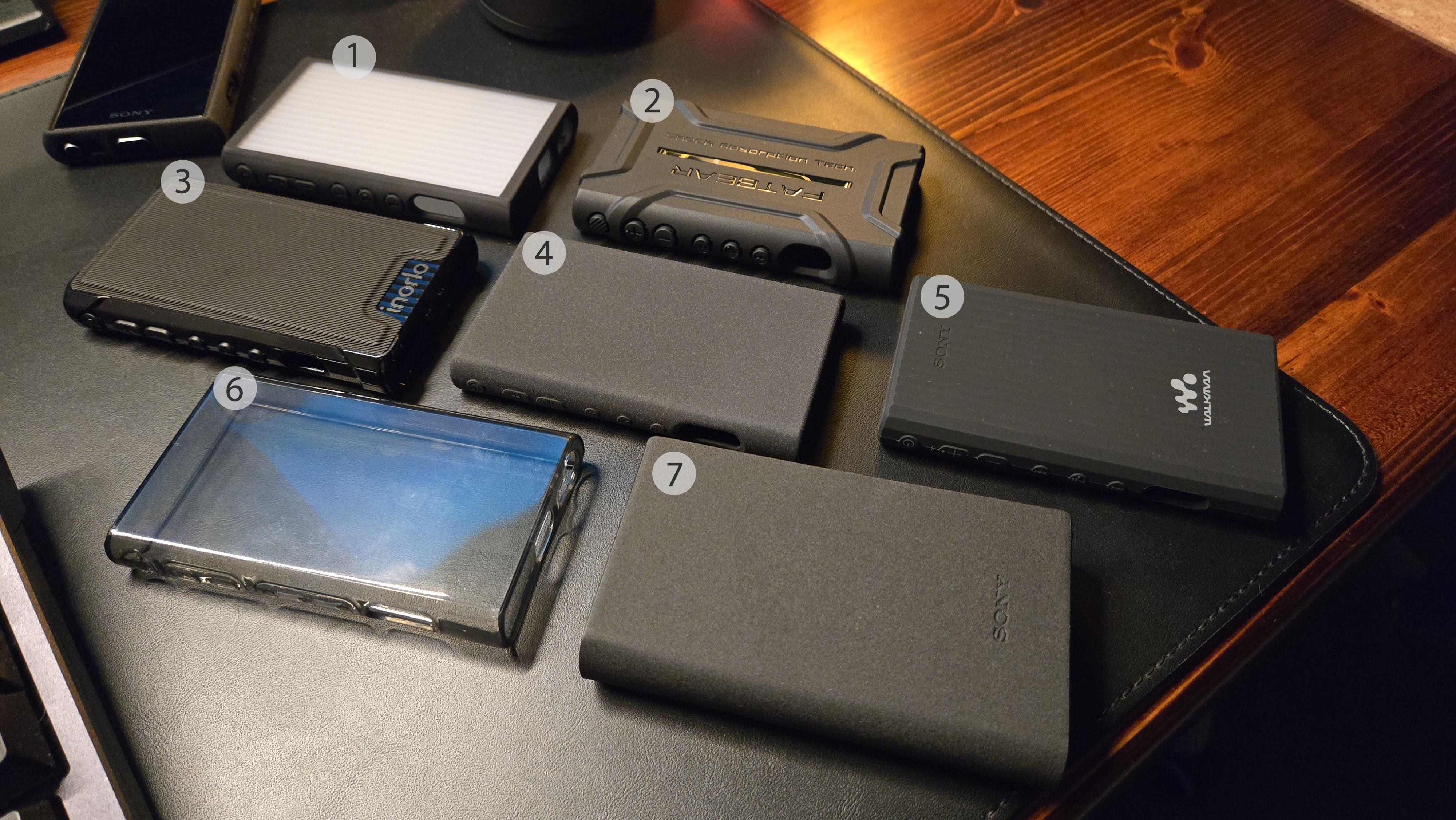 NW-A306のケースをいくつか試してみたから、感想を… : r/walkman