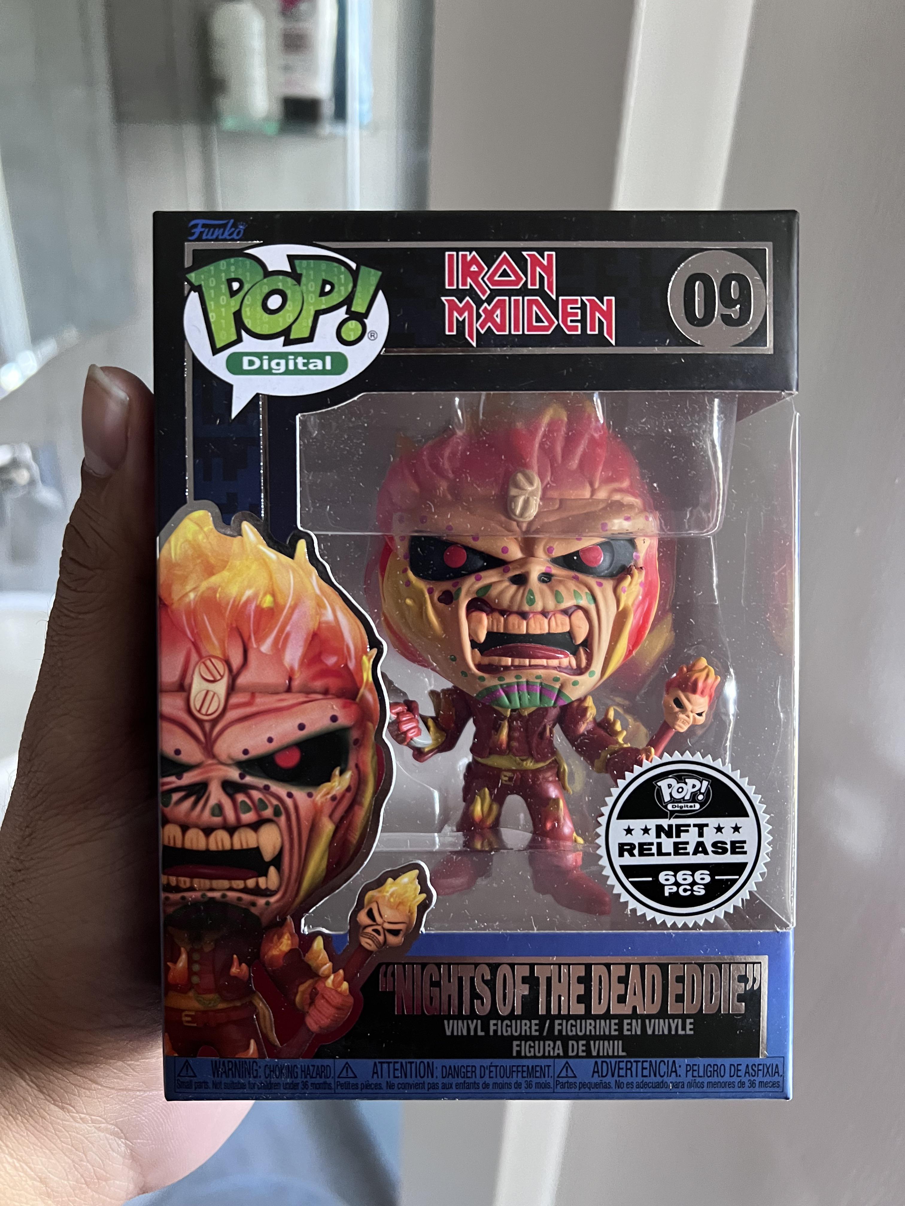 Received my NFT Iron Maiden POP. : r/funkopop