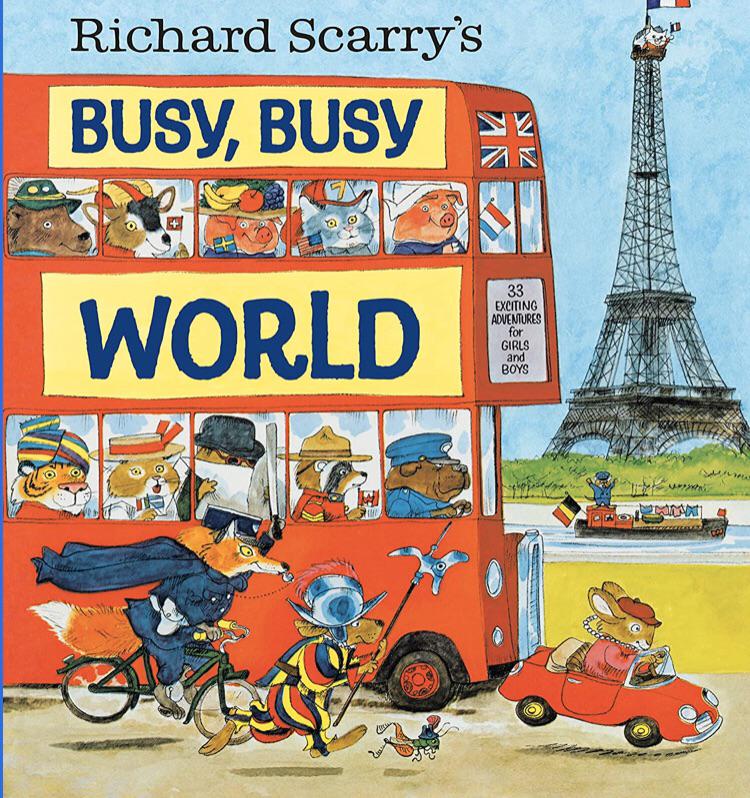 Richard Scarry books- Who else remembers looking for GoldBug? : r