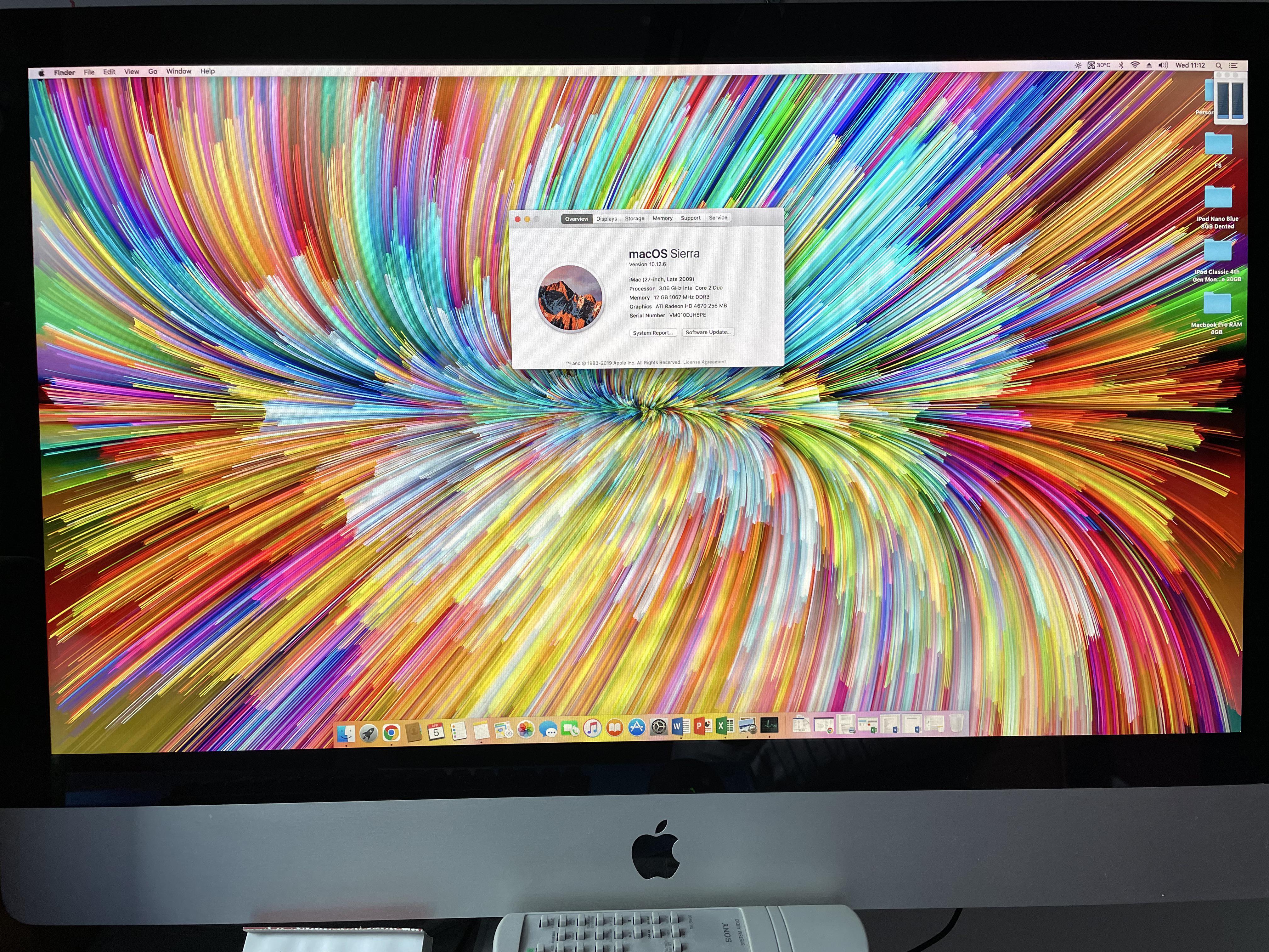 My 2009 27” iMac I use for word processing and web browsing! : r/mac