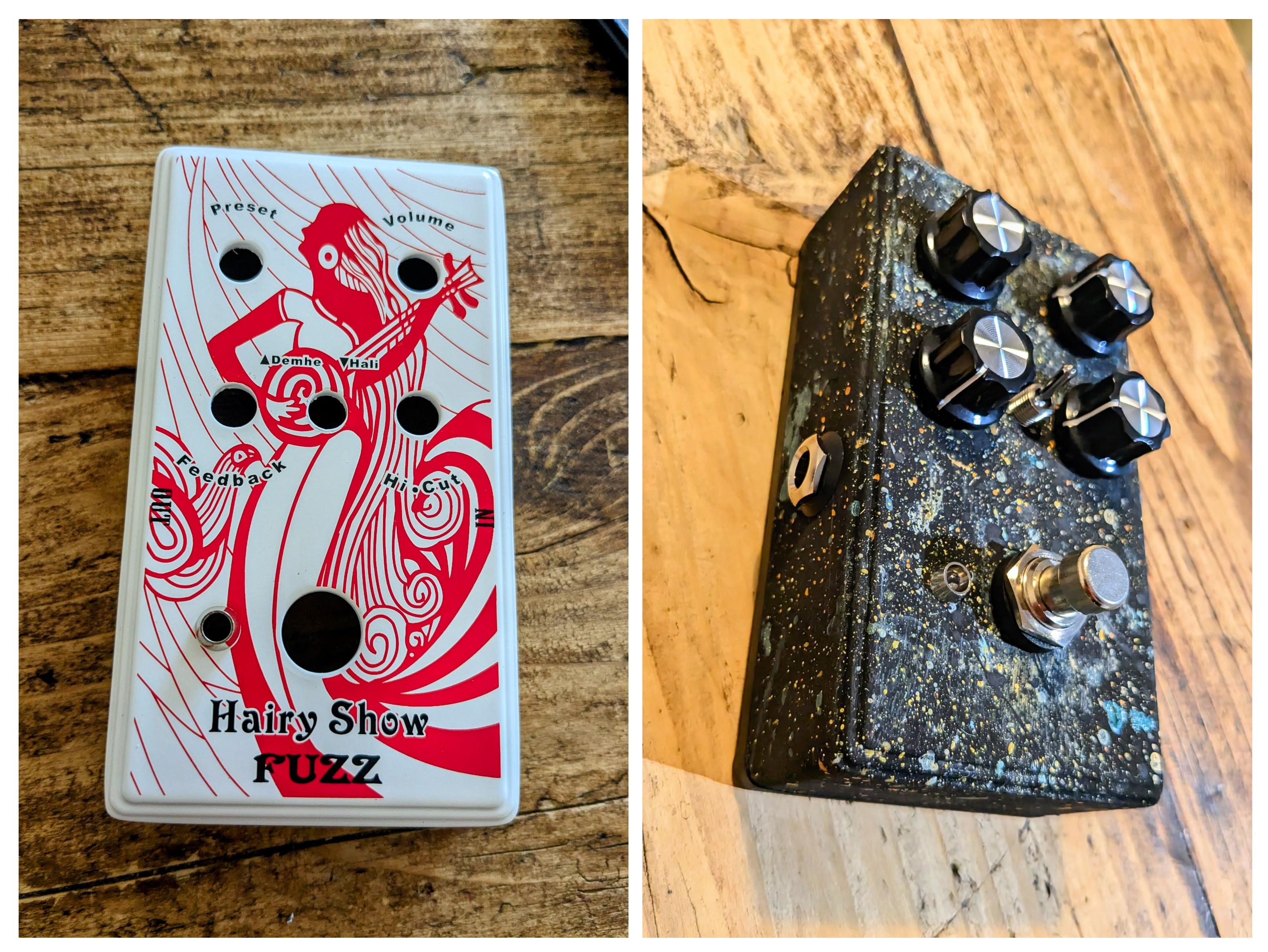 D.O.DのCarcosaファズクローンをペイントしたよ！ビフォーアフターね