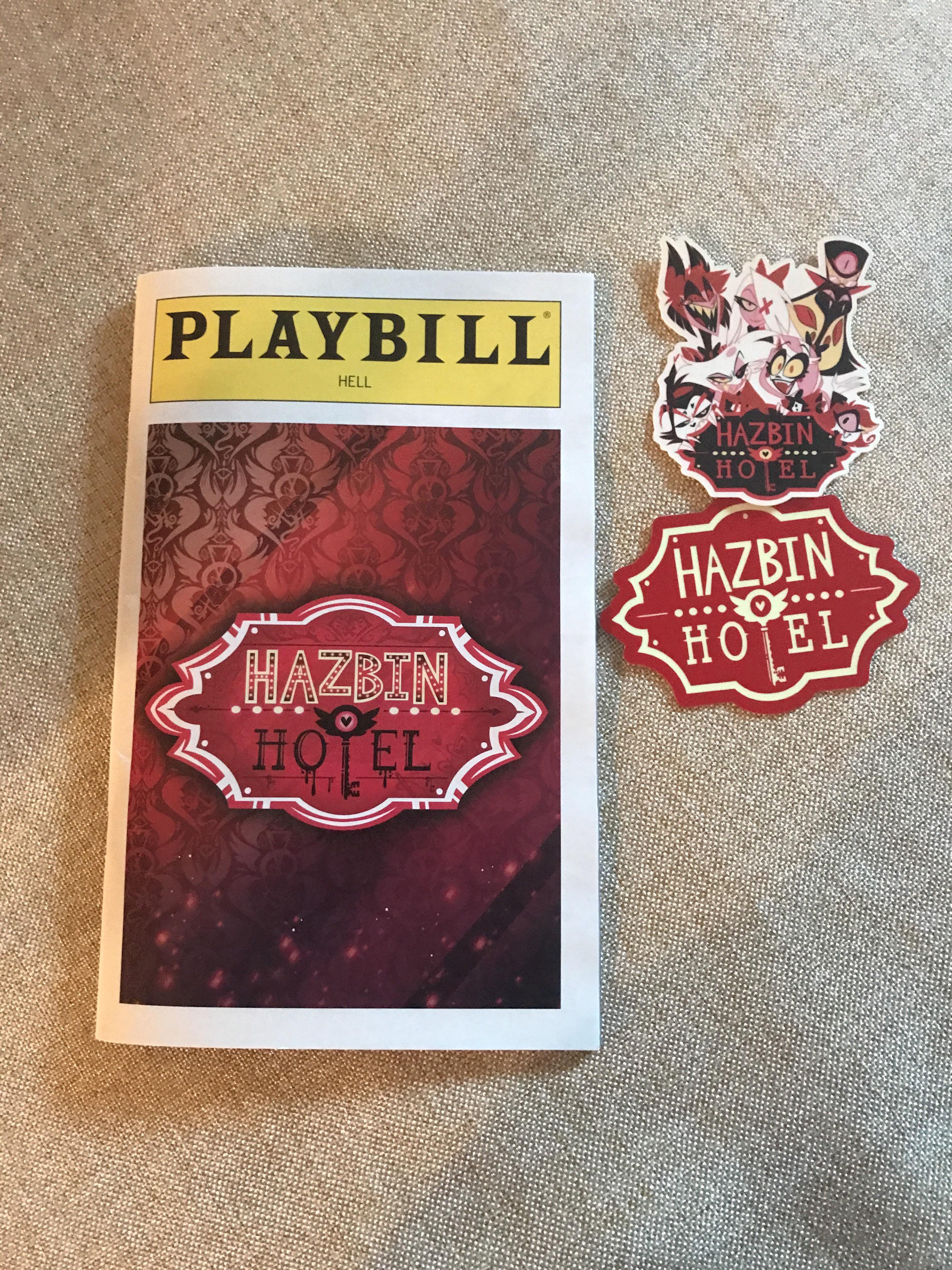 Waited a while for this, and I'm so glad I did! The playbill