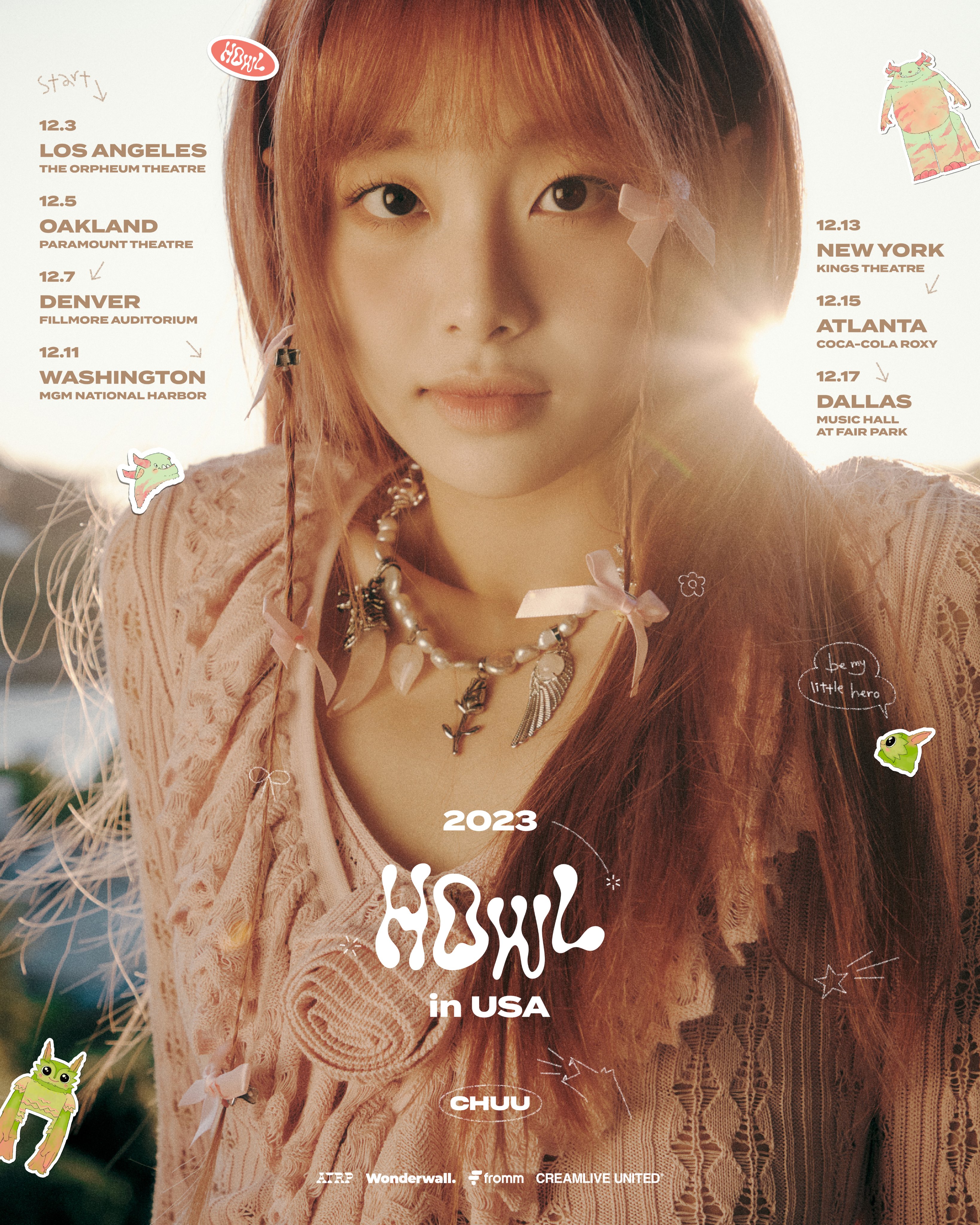 CHUU howl everline ③ トレカ loona 今月の少女 チュウ KakaoTalk_20231019_174039098_0