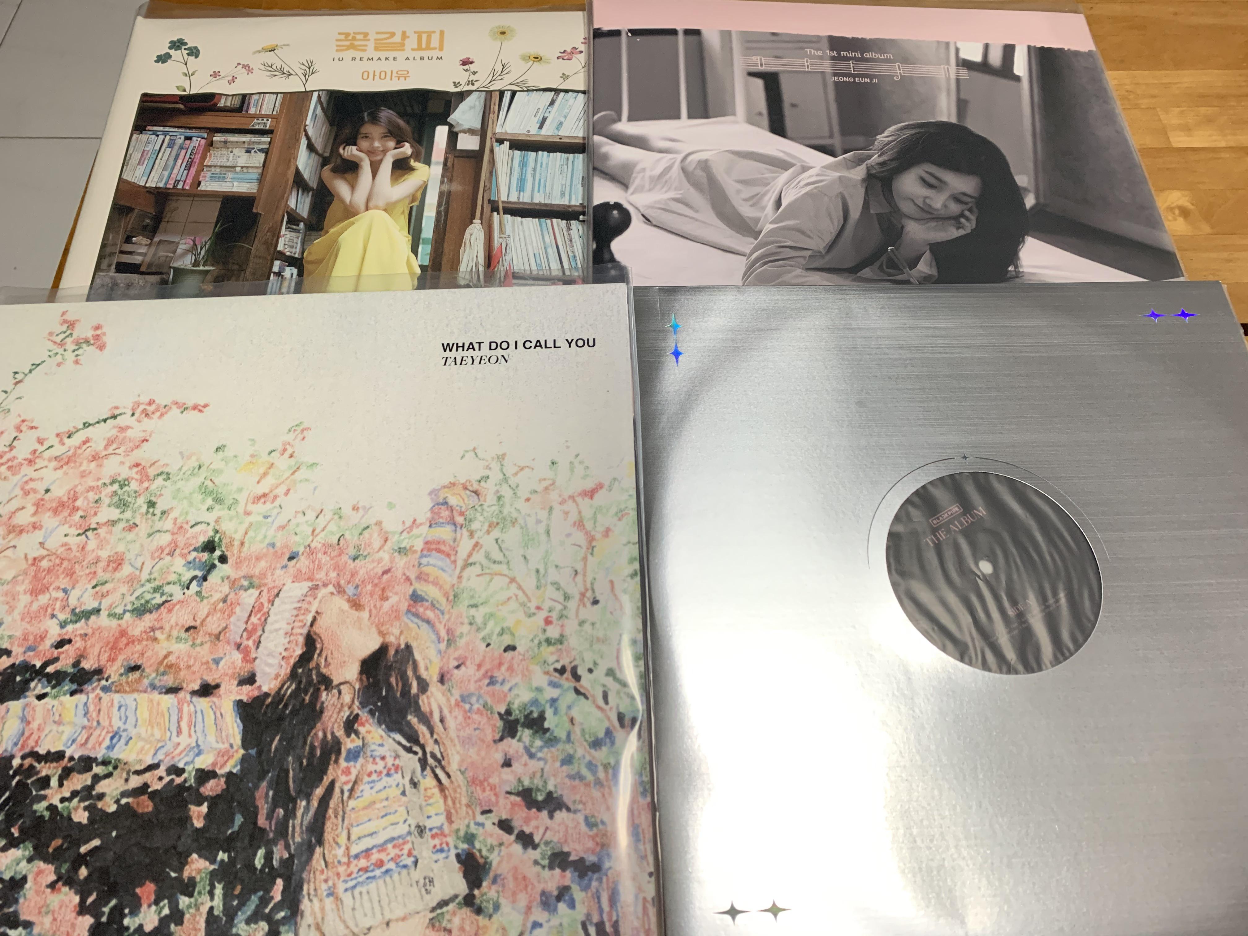 My four Kpop Lp Vinyl that I have acquired since 2015 and more
