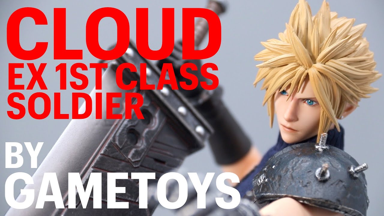 GameToys Cloud Strife Ex 1st Class SOLDIER Final Fantasy 7 Remake