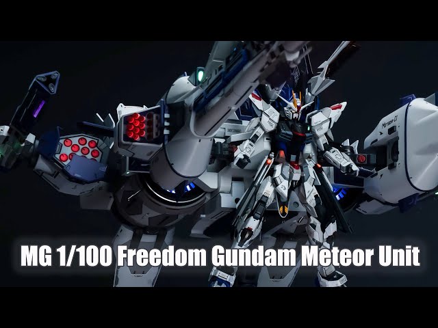 MG 1/100 Freedom Gundam Meteor Unit - Custom Build - YouTube