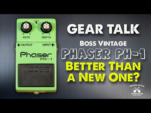 Gear Talk - Boss Phaser Ph-1 with Isaiah Mitchell - YouTube