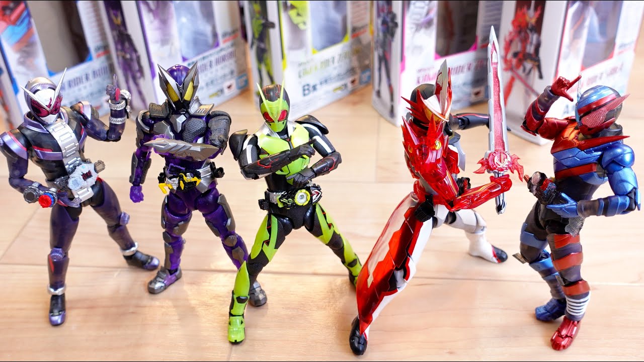 レア フィギュアーツ 一番くじ 仮面ライダー 5体セット 未開封 Get the