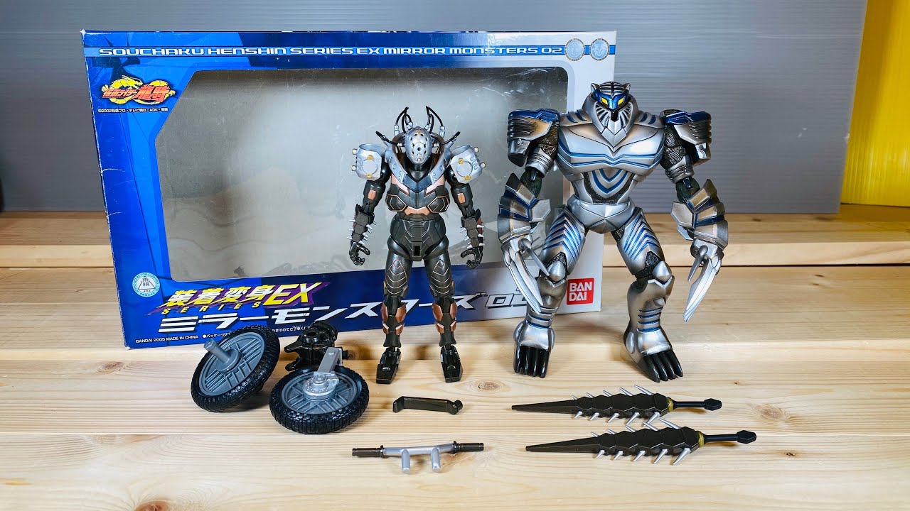 今更玩具】仮面ライダー怪人がバイクに！？ 装着変身EX ミラー