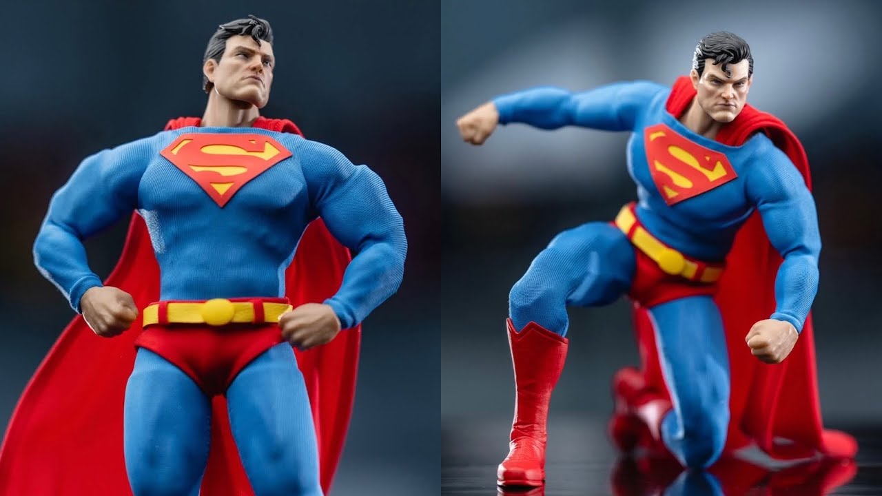 New Batman Hush Superman figure Gong Studio in hand images by