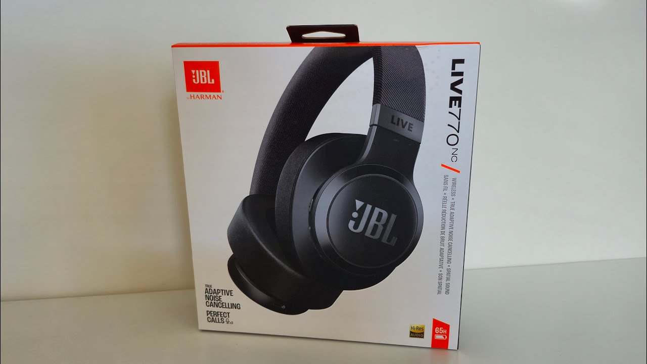 JBL Live 770NC Unboxing - YouTube