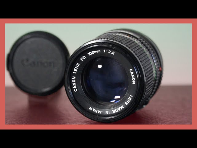 Canon FD 100mm f2.8 - Test and review - YouTube