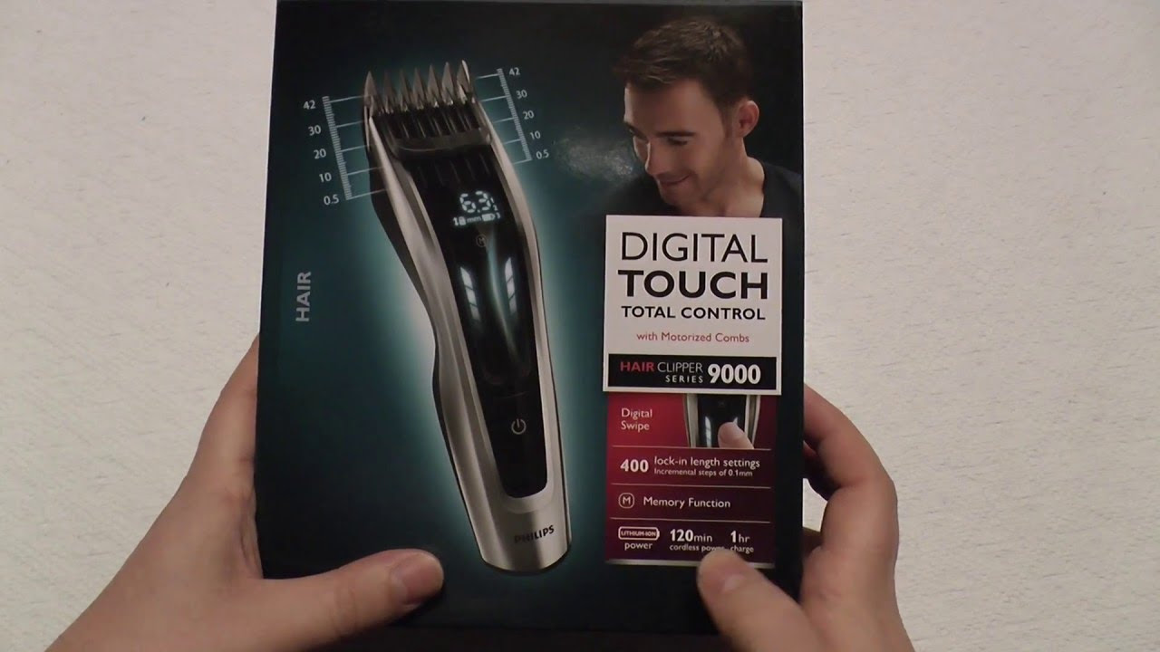 Phillips HC9450 Hair clippers - Unboxing & Review - YouTube
