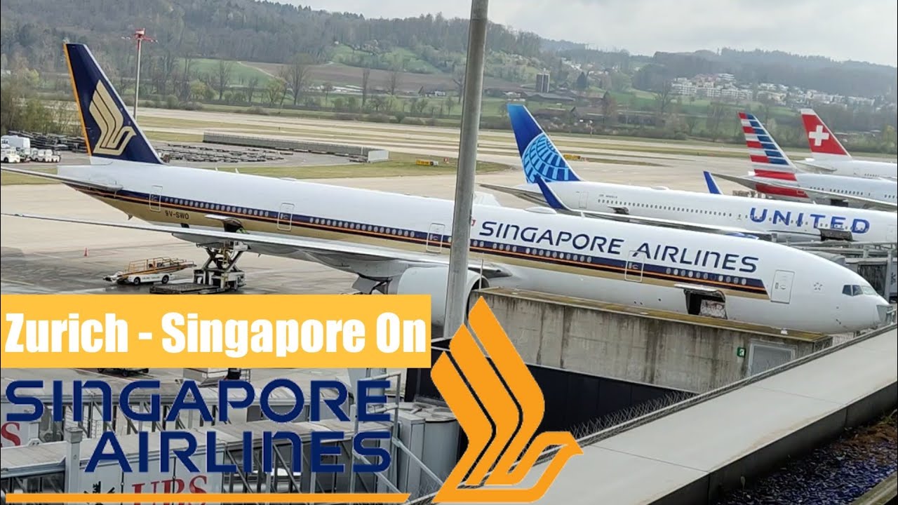 Trip Report | Zurich - Singapore On Singapore Airlines B777 - YouTube