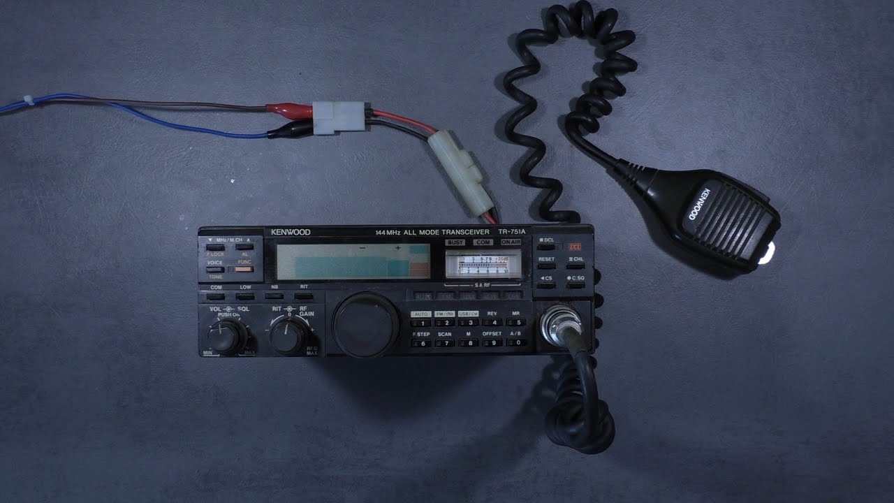 KENWOOD TR-751 repair & restoration. - YouTube