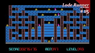 play】PC-8801 Lode Runner（ロードランナー） #15 レトロゲーム - YouTube
