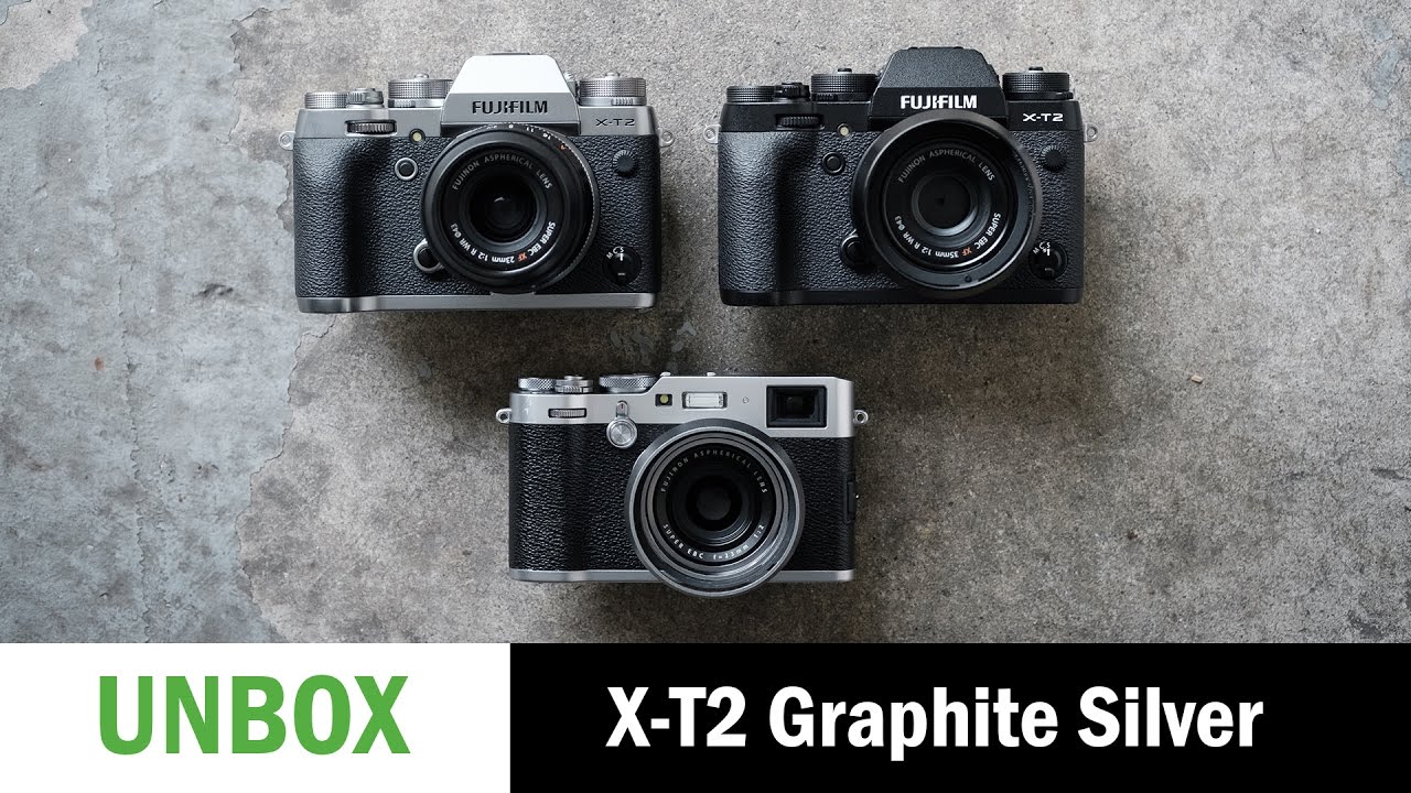 Unboxing: Fujifilm X-T2 Graphite Silver Edition - YouTube