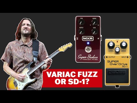 Boss SD-1 or MXR Variac Fuzz - Which One Is John Frusciante Using