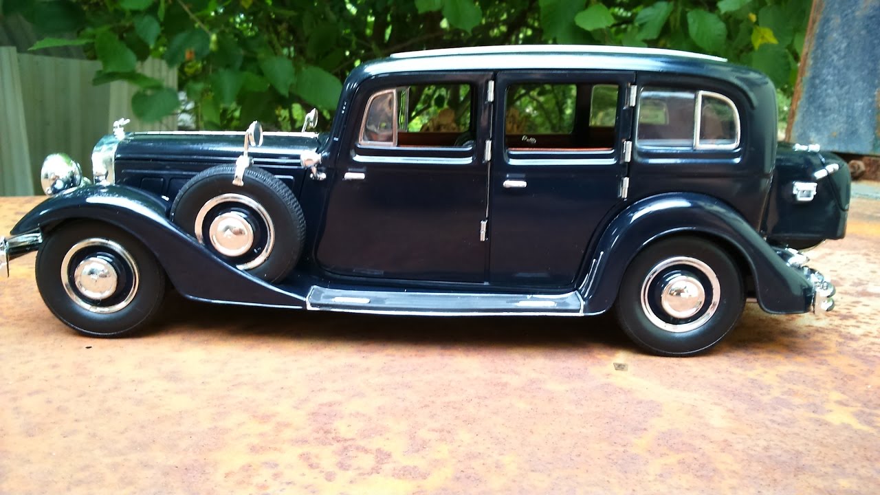 horch 851 pullman 1/18 ricko - YouTube