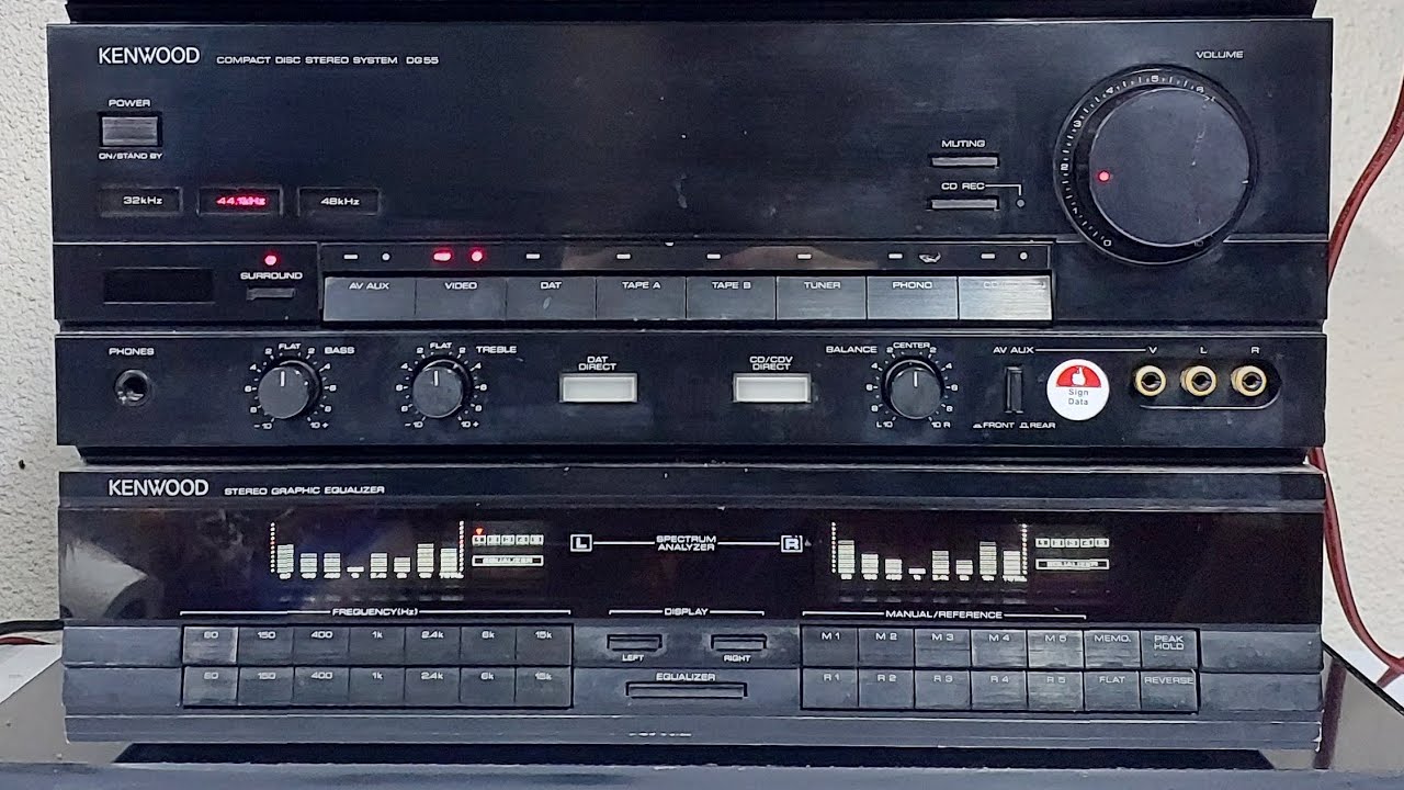 Kenwood DG-55 system - YouTube