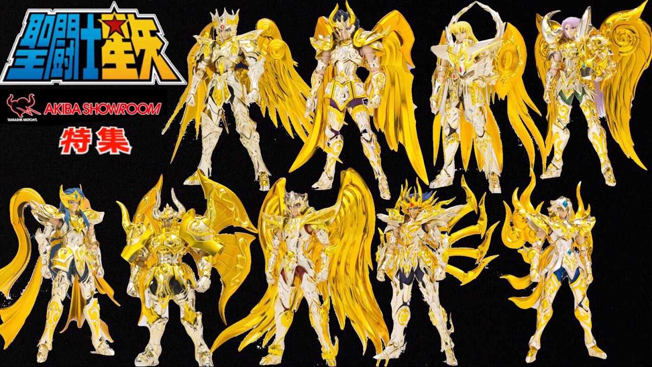 聖闘士星矢 特集 魂ネイション AKIBA SHOWROOW 黄金聖闘士 神衣 聖衣