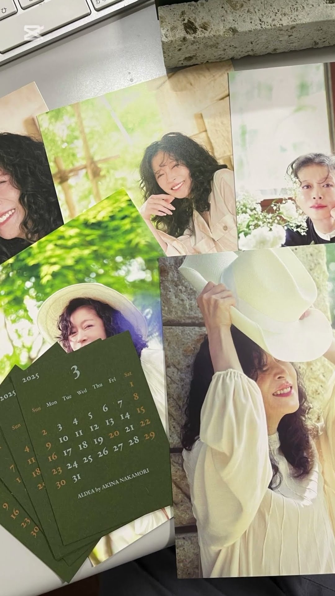 中森明菜卓上カレンダーで2025年迎えます^ ^ #中森明菜 #カルデックス